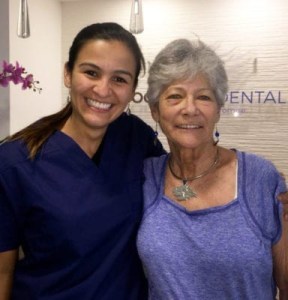 Brenda Wacker leaving a patient review for Goodness Dental in Costa Rica