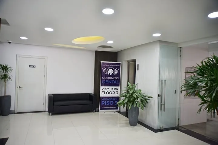 Goodness dental waiting room 