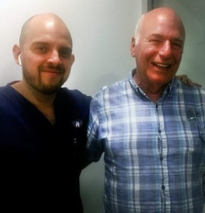 Mark Jaffray leaving a patient review for Goodness Dental in Costa Rica