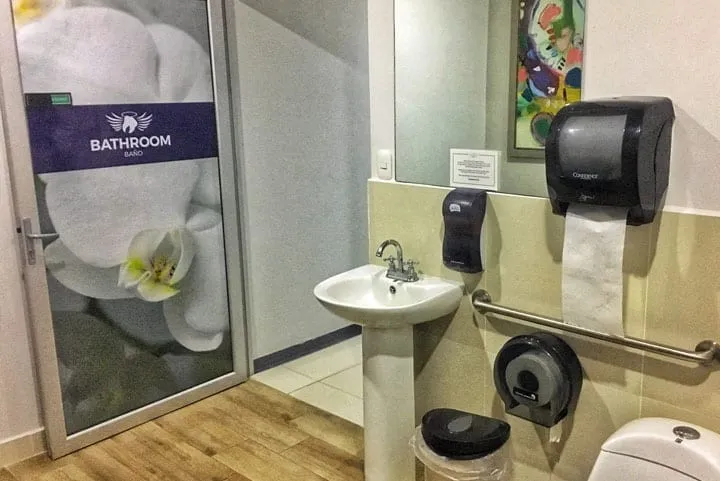 Wheelchair Accessible Bathroom Lounges at Goodness dental