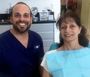 Janna Sedlier leaving a patient review for Goodness Dental in Costa Rica