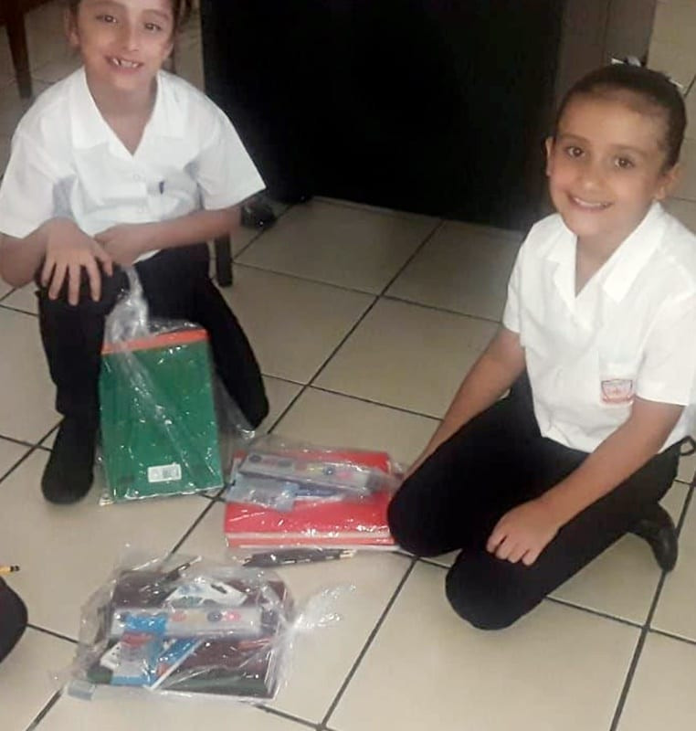 School Supplies Donated